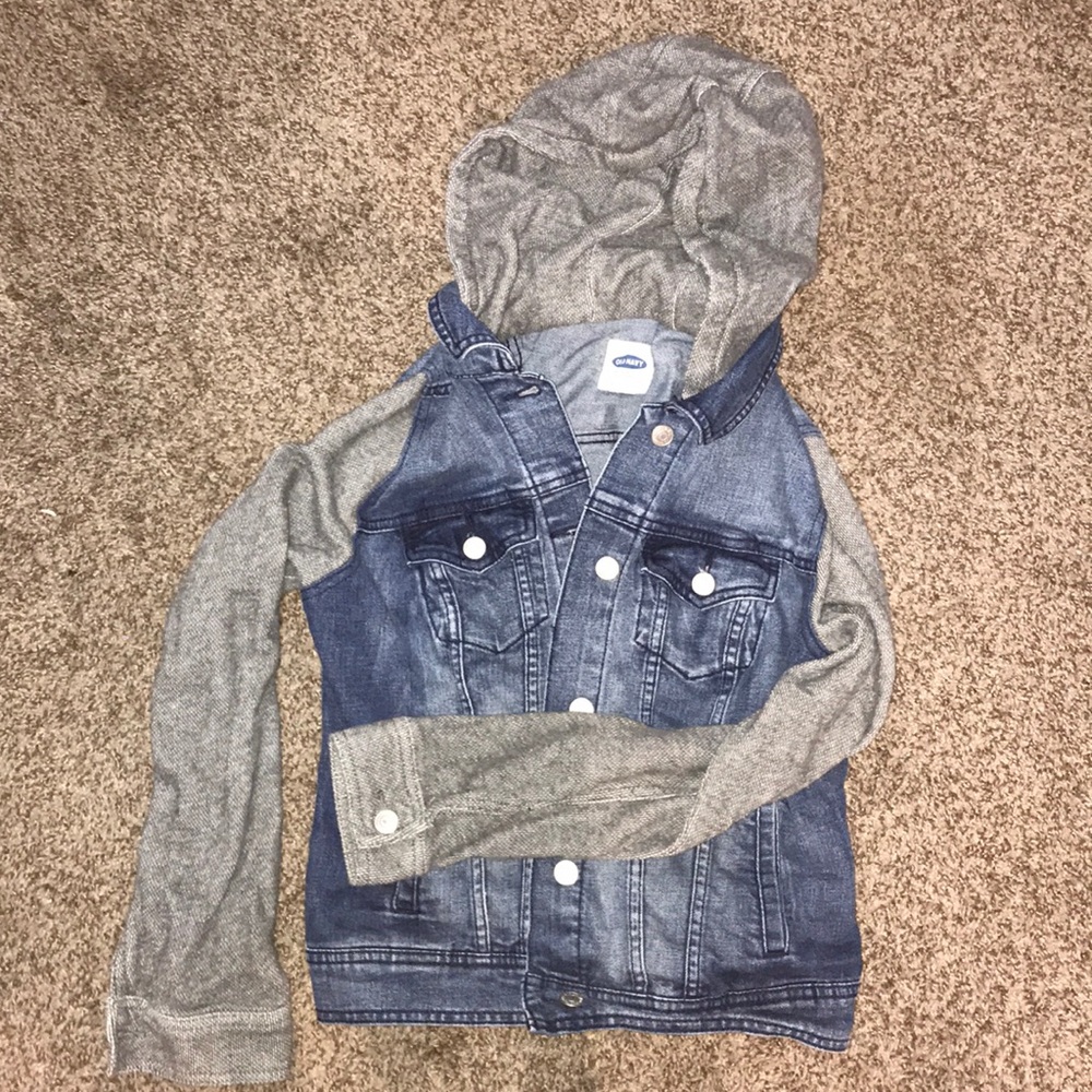 Hooded Jean Jacket